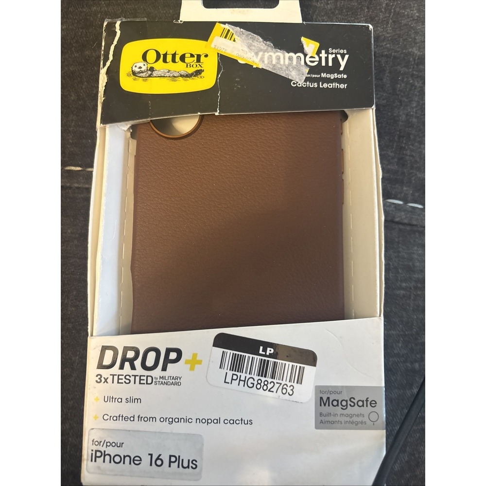Otterbox Symmetry Cactus Leather MagSafe Series Apple iPhone 16 Plus Rich Adobe